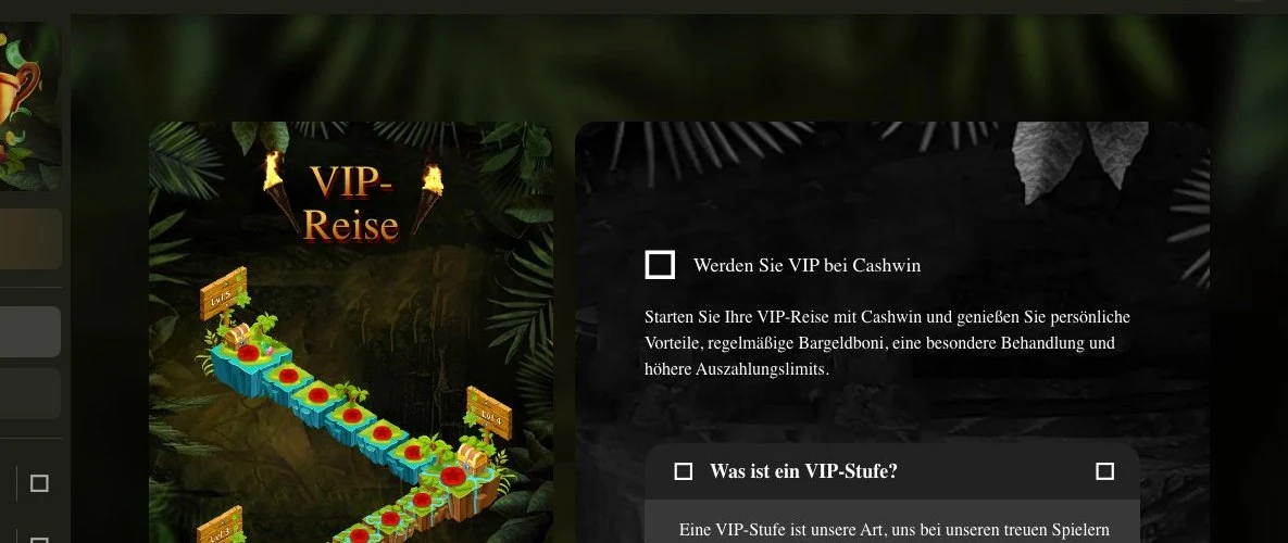 Cashwin: VIP-Programm