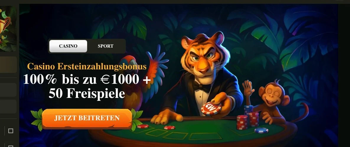 Cashwin: Startseite und Willkommensbonus